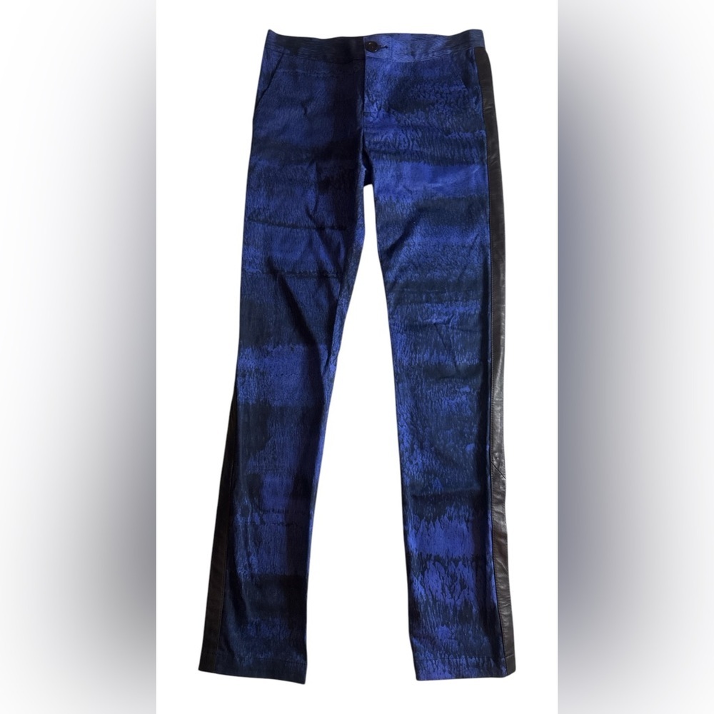 Kelly Wearstler  Stylish Blue and Black Pants